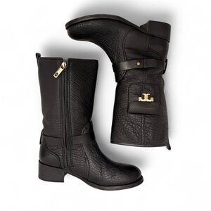 Tory Burch Black Leather Women's Boots